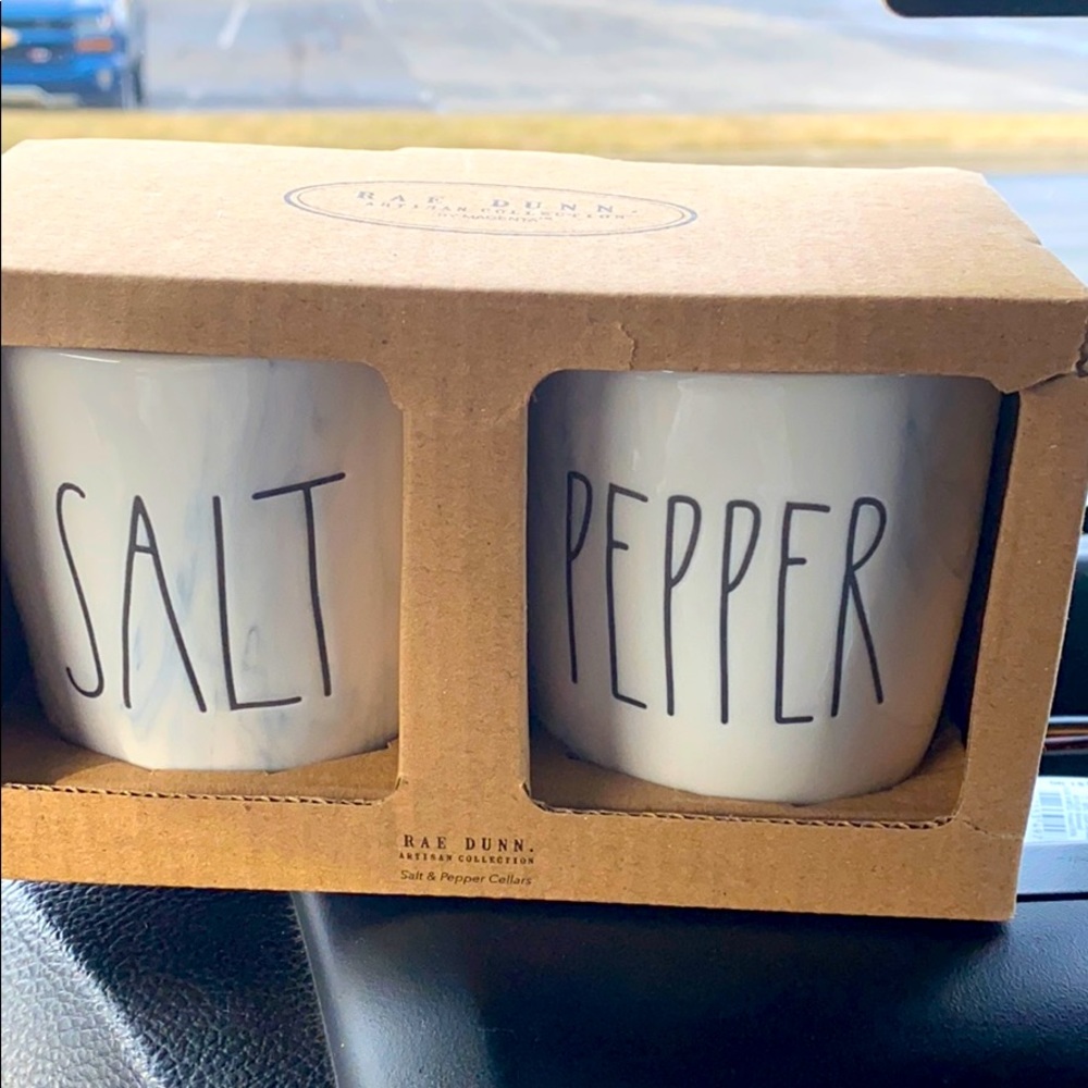 Rae Dunn Salt and Pepper Cellars